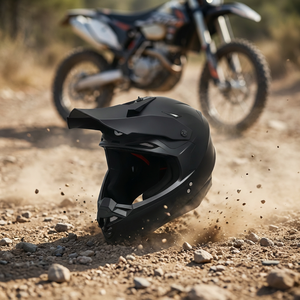 ABS-Material DOT-Zertifizierter Atmungsaktiver Sturzfester Sicherheits-Fahrhelm Professioneller Offroad-Motorradhelm Unisex - Product Image 1