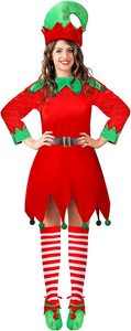 Conjunto de árbol de Navidad verde al por mayor para niños, paquete familiar, traje de padre e hijo, <span class=keywords><strong>disfraz</strong></span> de <span class=keywords><strong>elfo</strong></span> verde para niños, <span class=keywords><strong>disfraz</strong></span> de Navidad para escenario - Product Image 3