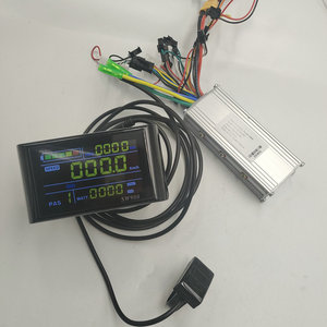 دراجة كهربائية ملحق سكوتر ديي جزء أفقي شاشة LCD اللون SW900 + 9 وحدة تحكم Mosfet 36v48v60v500W 18-28A حجم صغير - Product Image 1