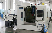 Centre d'usinage vertical CNC VMC650 de haute précision de Chine, BT40, 3/4/5 axes, marque Fanuc, neuf, prix compétitif