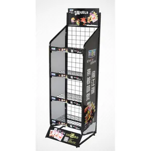 Estante de exhibición de comida de bocadillos de <span class=keywords><strong>supermercado</strong></span> OEM Estantes de exhibición de patatas fritas - Product Image 1