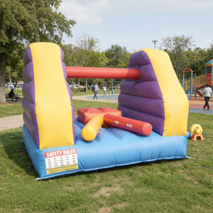 Jeu interactif gonflable de combat de coussins pour l'extérieur, jeu de compétition de combat de coussins gonflables - Product Image 1