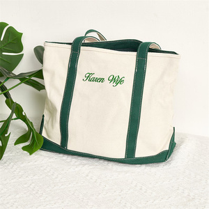 Bolsa <span class=keywords><strong>de</strong></span> Compras <span class=keywords><strong>de</strong></span> Lona Reutilizable <span class=keywords><strong>de</strong></span> Gran Capacidad con Asa Reforzada, Personalizable con Logotipo, para Regalos, con Asa Resistente, DIY - Product Image 4