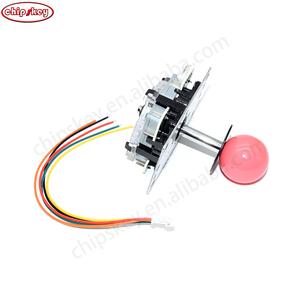 # CKX10180 Pink 5Pin 8way Long Stick Joystick con bola multicolor <span class=keywords><strong>para</strong></span> máquina de juegos de arcade <span class=keywords><strong>Pandora</strong></span> Box Console - Product Image 2