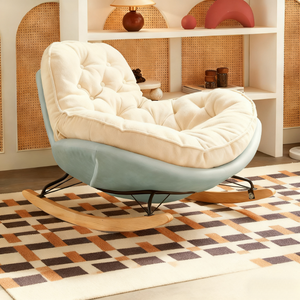 Fauteuils suspendus de style nordique modernes et décontractés, parfaits pour la détente dans les salons ou les chambres à coucher. - Product Image 2