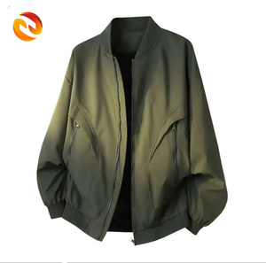 Giacca Varsity da <span class=keywords><strong>Uomo</strong></span> OEM, Stile Retrò Casual, con Logo Frontale, Antivento, Traspirante, Leggera, Regolabile, Ricamata, Rivestita - Product Image 3