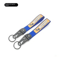 Vente en gros de porte-clés culturels japonais JDM modifiés Mousquetons en métal personnalisés à impression numérique par transfert thermique Articles promotionnels