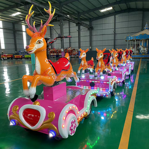<span class=keywords><strong>Tren</strong></span> Turístico de 8 Plazas para Centros de Entretenimiento, <span class=keywords><strong>Tren</strong></span> Eléctrico Divertido para Niños, Paseos en <span class=keywords><strong>Tren</strong></span> sin Rieles en Interiores en el Centro Comercial - Product Image 5