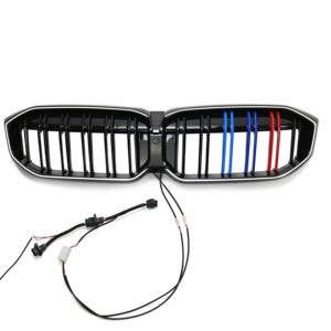 Parrilla Delantera LED para BMW Serie 3 G28 2023, Estilo de Auto, Plástico ABS, Parrilla Central con Parrilla Delantera, Tres Colores Opcionales - Product Image 1
