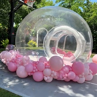 Tente bulle gonflable transparente, dôme bulle gonflable, maison bulle gonflable, tente bulle gonflable de luxe