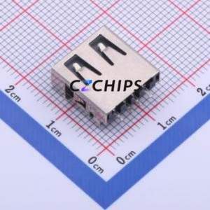 905-761A2022S10203 USB Connector SMD Connector ( Connector Type: Type-A )( Protocol Standard: USB 2.0 )( Gender: Female ) - Product Image 2