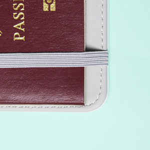Porte-<span class=keywords><strong>passeport</strong></span> et étui en cuir PU avec blocage RFID, design vintage, personnalisable, protecteur de carte d'identité vierge - Product Image 5