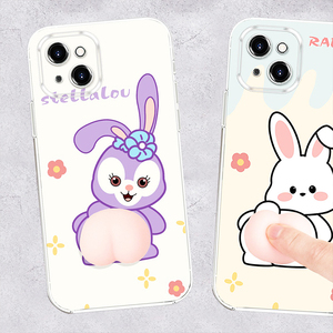 Cổ mẫu miễn phí dễ thương phim hoạt hình 3D silica gel trường hợp điện thoại tùy chỉnh phù hợp bất kỳ mô hình - Product Image 2