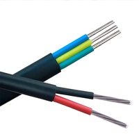 300/500V BLVVB Aluminium-Flach-PVC-Mantel kabel 2-adrig 1,5 mm-10mm ² solide AL 3-adrige elektrische Flach kabel für Strom