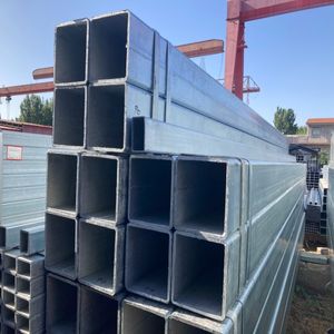 Galvanized <strong>Steel</strong> Square <strong>Tube</strong> 12X12 40X80 RHS SHS For Scaffolding Frame System Oil Pipe Bending Cutting JIS/BIS/GS Certified - Product Image 4