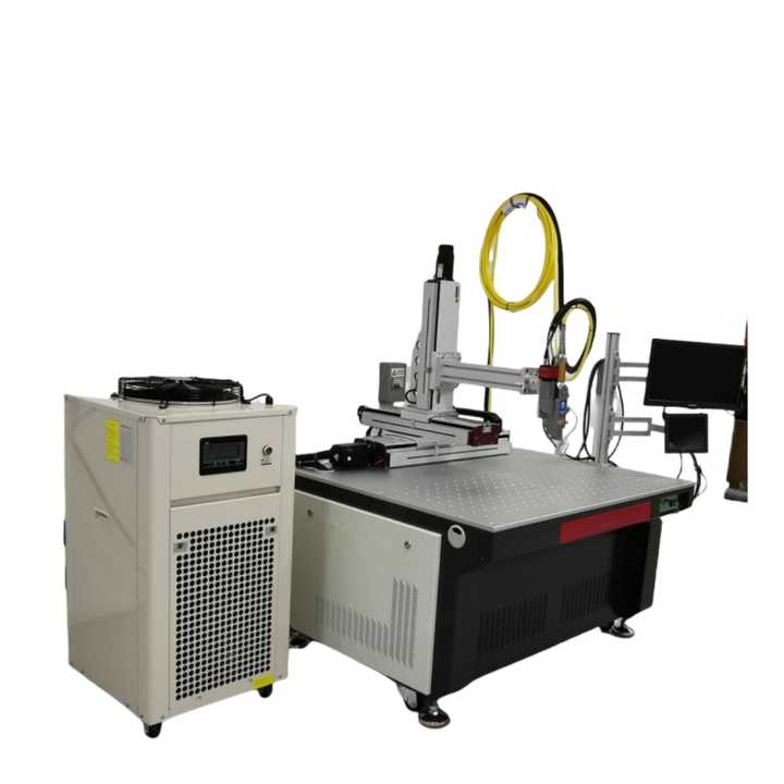 Automatic Rocker Table Spot Welding Machine Galvanized Sheet Box Seamless Welding Platform Spot Welding Machine