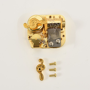 Carillon Dorato a 18 Note con <span class=keywords><strong>Meccanismo</strong></span> a Carica Estesa e Movimento Musicale Superiore - Product Image 3