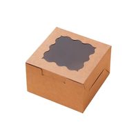 Precios al por Mayor para Cajas con Logotipo Personalizado y Ventanas en un Estilo Lujoso, Aptas para Empaque de Regalos