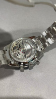 Nouvelle montre mécanique automatique de luxe haut de gamme pour homme en acier inoxydable, style Hip Hop, avec affichage des aiguilles et réserve de marche, 26 ans d'expérience