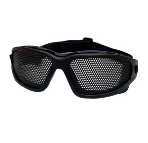 Lunettes tactiques en maille métallique SFB90, résistantes aux chocs, avec sangle supplémentaire, étui de rangement portable pour le paintball - Product Image 6