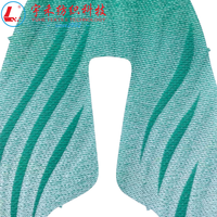 Empeignes de chaussures pour femmes, design jacquard en polyester, tendance, durables, confortables, respirantes, pour la décoration des chaussures