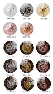 Orologio da Parete in Metallo Dorato Art Deco con Calligrafia Islamica <span class=keywords><strong>Surah</strong></span> Al <span class=keywords><strong>Ikhlas</strong></span> per il Ramadan - Product Image 6