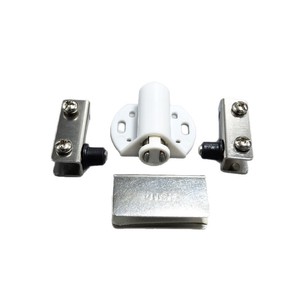 Poignée magnétique sans clip pour porte de placard en métal de 1,5 mm avec charnière à bascule Jinfa - Product Image 5