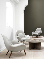 Fauteuil lounge Swoon, Chaise Tigre design, Fauteuil canapé créatif et décontracté, en fibre de verre, personnalisable, pour salle d'exposition et café