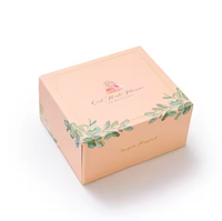 Nouveauté : Boîtes en carton biodégradable et recyclé personnalisées pour l'emballage de tiramisu, biscuits et desserts, avec doublure en éponge, en gros