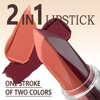 Lápiz labial dorado de lujo recién llegado, Etiqueta Privada, lápiz labial vegano personalizado, bajo MOQ, crema mágica, lápiz labial dorado