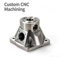 Module de positionnement à interface de montage de capteur, boîtier à bride conique en titane usiné CNC sur mesure pour équipement de précision