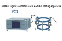 Appareil de test de module élastique numérique STDM-3, utilisé pour mesurer le module élastique d'un échantillon de cylindre à prisme en béton