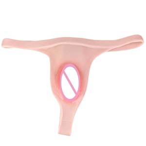 FAAK Silicone Realistic Underwear Soft Vagina Panty Sexy Thong Panties <b>for</b> Transgender Crossdresser Sex <b>Toys</b> <b>for</b> <b>Men</b> Gay Cosplay - Product Image 3