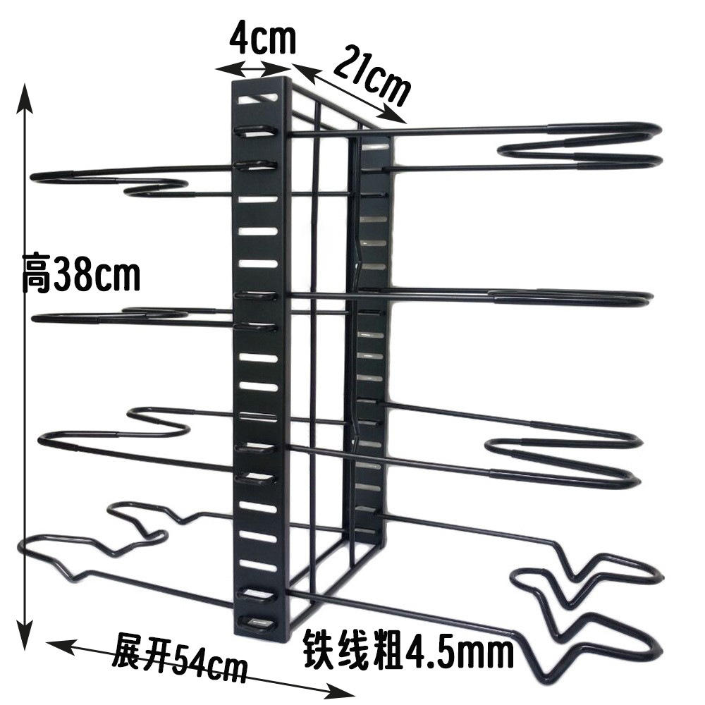 สีดำ 8 ชั้น หนา 4.5 มม. พร้อมปลอกซิลิโคน