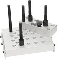Kit d'outils universel pour bloc de support de perceuse à colonne, 30 tonnes, pour réparation, démontage et installation de roulements et de bagues