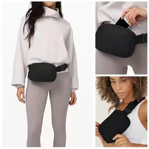 Fashion Casual Women Crossbody Chest Bag Sport Travel Running Waist Belt Bag Customized Nylon Fanny Pack