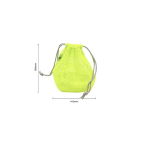 Moda artículos de Compras de moda embalaje artículos de viaje para el hogar organizador de almacenamiento de malla de fondo redondo bolsas con cordón - Product Image 6