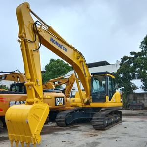 Pelleteuse sur chenilles PC200-7 Komatsu d'origine utilisée en usine Poids de fonctionnement de 20 tonnes Construction de pompe à moteur Isuzu - Product Image 1