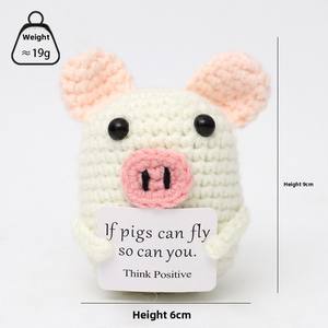 Offre Spéciale personnalisé fait à la main Crochet avocat poupée énergie positive bureau décor cadeau pour toutes les saisons - Product Image 3