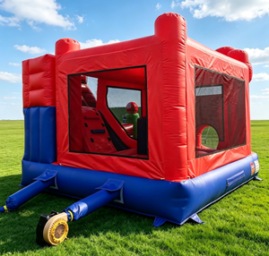 Castillo Inflable de PVC Super Divertido de <span class=keywords><strong>Mario</strong></span> <span class=keywords><strong>Bros</strong></span>, Trampolín Popular con Tobogán Combinado para Niños - Product Image 4