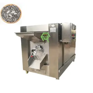 Continuous peanut baking furnace with cooler Nut oven for Chestnut/walnut/peanut/melon seed