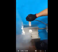 Machine pour fabrication de glace sèche tout en métal, haute efficacité, bloc de tubes à petite échelle