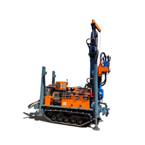 Plataforma de <span class=keywords><strong>perforación</strong></span> neumática tipo oruga potente del <span class=keywords><strong>precio</strong></span> barato de Venta caliente plataforma de <span class=keywords><strong>perforación</strong></span> del <span class=keywords><strong>pozo</strong></span> de agua de 200 metros para la venta - Product Image 1