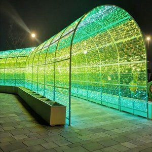 Arche lumineuse LED <span class=keywords><strong>Toprex</strong></span> IP65 en métal pour éclairage de parcs et allées, idéale pour les décorations de Noël, du Nouvel An et d'Halloween, et pour les mariages - Product Image 3