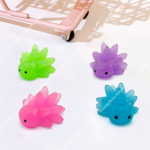 Cute Stickiness TPR Hedgehog Squeeze Toy Crystal Clear Stress-relieving Squishy Toy for 5 to 7 Years <b>Old</b> Kids - Product Image 3