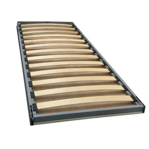 Modern Minimalist <b>Folding</b> <b>Bed</b> Frame Wood Slats YXC Hardware Accessories for Invisible <b>Bed</b> Furniture - Product Image 1