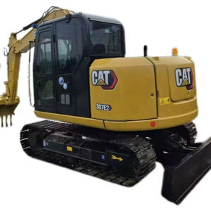 Excavadora Caterpillar usada de buen rendimiento Cat307E2 7ton Maquinaria de construcción Excavadora hidráulica sobre orugas a la venta - Product Image 1
