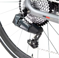 Vélo de gravier en fibre de carbone GRAVEL-X, 13 vitesses, pédale ordinaire, cadre rigide, double frein à disque, roues en aluminium, vélo de course, vélo de ville, tout-terrain