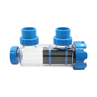 Cellule électrolytique en titane RP-25 pour chlorinateur au sel de piscine avec 7 plaques et boîtier en PC sans câble