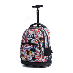 Mochila para niños con ruedas Varios niños Bolsa de carrito escolar 2024 Mochila Escolar Infantil Con Ruedas Vellas De Estudiante 2025 - Product Image 2